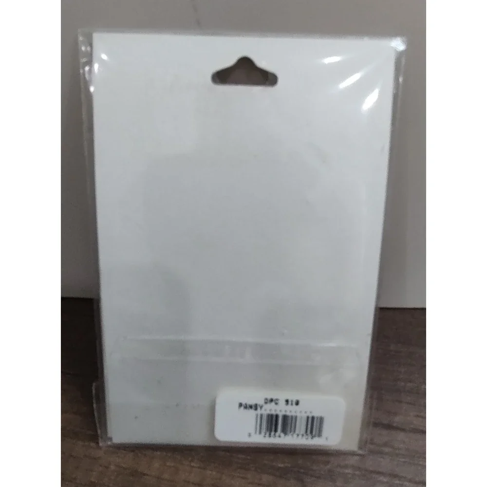 Frances Meyer Cut Out Place Cards 8 Count Pansy Design NOS